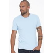 Dewberry T8569 Bisiklet Yaka Mavi Erkek T-shirt