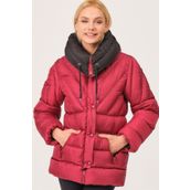 Dewberry Z6683 Bordo Kadın Mont