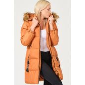 Dewberry Z6705 Açık Camel Kadın Mont