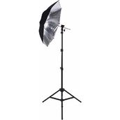 Deyatech 3Lü Strobist Set. Işık Ayağı,Şemsiye,Flaş Ve Şemsiye Adaptörü Ğümüş