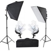 Deyatech 70X50CM 5 Duy Softbox ve Çekim Işığı Sürekli Video Işık