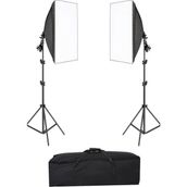 Deyatech Tek Duy Çiftli Lambasız 50X70 Softbox Sürekli Ürün Çekim Işığı Fotoğraf Stüdyo Işığı