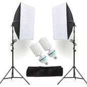 Deyatech Video ve Fotoğraf 2li Softbox Seti Sürekli Işık 50X70