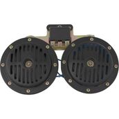 Dı Dıt Korna 12V Roleli Super Ton Büyük 13Mm Siyah Set / Ssko63