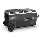 Die Grup 95 Litre Kapasiteli Çift Bölmeli Akülü Oto Buzdolabı, 12/24 Volt