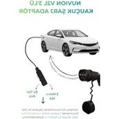 Die Grup Elektrikli Araç Şarj Kablosu, Kia/hyundai/ssangyong ile Uyumlu, 3'lü Set