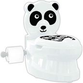 Die Grup Pilsan Panda Eğitici Lazımlık Educational Potty Tuvalet Siyah - 0 - 1 Ay - 101-Standart