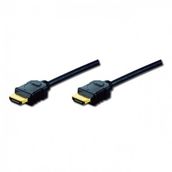 Digitus AK-330107-010S Siyah 1 mt HDMI Bağlantı Kablosu