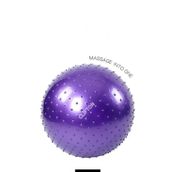 Dikenli Yoga Pilates Aeorobik Jimnastik Topu 65 Cm Mor Pompa Hediyeli