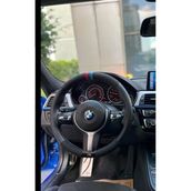 Dikişli Deri Direksiyon Kılıfı Damarlı /Nubuk M Dikiş B.m.w Fotodaki Direksiyon İçin