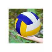 Dikişli Voleybol Topu Yumuşak Deri Antrenman Ve Salon Uyumlu, Tek Ebat, Mbdktp, Karışık