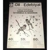 Dil Ve Edebiyat Dergisi Ocak 2013 Sayı 49 Sanat Ve Estetik Algısıyla Çamlıca'dan İstanbul'a Bakmak (Sahafiye Kitap)