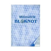 Dilman A3 Mavi Milimetrik Bloknot