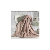 Dinarsu 200x220 cm Cappuccino İpek Soft Tomurcuk Çift Kişilik Battaniye