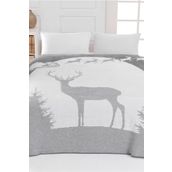 Dinarsu Çift Kişilik Pamuklu Çift Taraflı Battaniye 200x220 Ahu