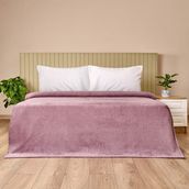 Dinarsu Sherpa Mürdüm 180x220 cm Çift Kişilik Battaniye