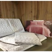 Dinarsu Yatak Örtüsü Çift Kisilik Love Kemik - Renkli - 250 x 260 cm