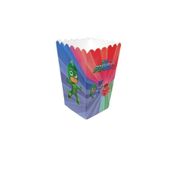 Dipak Pija Mask Popcorn Mısır Cips Kutusu 8 Adet 8×11 Cm