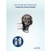 Direct Nexus Mesh Nebulizatör Yedek İlaç Haznesi - Taşınabilir, Kolay Kullanım ve 6 Ayda Bir Değişim İçin Uygun