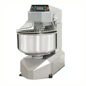 Dirmak Ism 100-32S Cr Spiral Hamur Yoğurma Makinası 100 Lt Kazan İki Yönlü Kazan 50 Kg Un Kapasiteli İki Devirli İki Yöne Dönen Kazan Krom G
