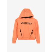 Discovery Expedition D3WG-SWT15 Somon Kapüşonlu Baskılı Kız Çocuk Sweatshirt