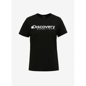 Discovery Expedition D4SL-TST3053 Siyah Kadın Bisiklet Yaka T-Shirt