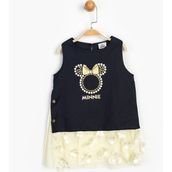 Disney 15634 Lacivert Kız Çocuk Elbise