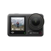 DJI Osmo Action 4 Standard Combo - 1/1,3 İnç Sensörlü 4K/120 fps, Su Geçirmez Aksiyon Kamerası, Düşük Işıkta Görüntüleme, 10 bit ve D-Log M Renk Performansı, 160 Dakika Uzun Ömürlü, Dış Mekan Kamerası