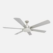 Dlc Grecale 148 cm Mat Krom Led Tavan Vantilatörü