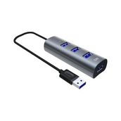DM CHB009 USB 3.0 4 Portlu Alüminyum Hub Çoklayıcı