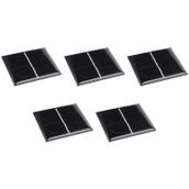 DMiotech 5 Paket 2,5 V 120 mA 59,8 mm x 59,8 mm Mini Güneş Paneli Hücre Kendin Yap Elektrik Güç Projesi için