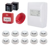 Dmtech Fp9000l-2-10 Konvansiyonel Sistem Yangın Alarm Seti 10 Lu
