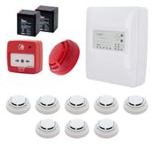 Dmtech Fp9000l-2-8 Konvansiyonel Sistem Yangın Alarm Seti 8 Li