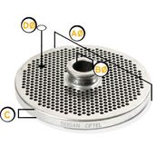 Doğan Çiftel No:12 4 mm Kıyma Makinesi Aynası