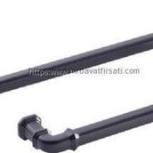 Doğanlar Gusto Siyah 192 mm Mobilya Kulbu