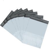 Doku Piyasa Gri Cepli Kargo Poşeti 30X37+5 100 Adet