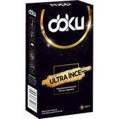 Doku Ultra İnce 12'li Kokusuz Prezervatifler Doğal Renk ile Hazzı Daha Fazla Yaşayın