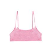 Dokulu Bikini Üstü İnce Askılı Pedli