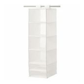 Dolap İçi Bölmeli Düzenleyici Ikea Ölçü 35x45x125 Cm Beyaz Renk Meridyendukkan Bölmeli Düzenleyici