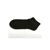 Doliche 3 Çift-Doliche Gümüş Teknolojili Erkek Bambu Patik Spor Çorap - 40 - 44 - Siyah