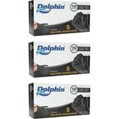 Dolphin 3x100 Adet S Çok Amaçlı Siyah Nitril Eldiven