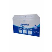 Dolphin Klozet Kapak Örtüsü Kağıdı - Beyaz - 200'Li Paket