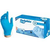 Dolphin Pudrasız Mavi M 100'lü Paket Nitril Eldiven