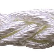 Dolphin Rope Polyester Halat 8 Kollu 18 Mm Beyaz