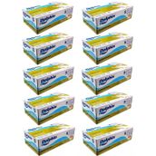 Dolphin Tek Kullanımlık Lateks 100 Adetlik 10 Paket Beyaz Pudralı Small Muayne Eldiveni