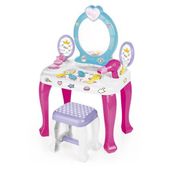 Dolu Oyuncak 2568 Unicorn Makyaj Masası ve Tabure Seti