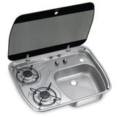 Dometic HSG 2445 Karavan İçin 2'li Ocak + Lavabo