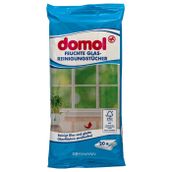 Domol Cam Parlak Yüzeyler İçin 20'li Islak Temizlik Bezi