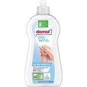 Domol Eco Bulaşık Deterjanı 500 ml Hassas Ciltler için Parfümsüz ve Katkı Maddesi İçermez