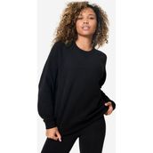Domyos Kadın Polar Sweatshirt - Siyah